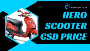 CSD Hero Scooter Price List