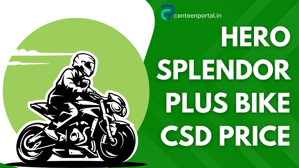 Hero Splendor Plus CSD Price