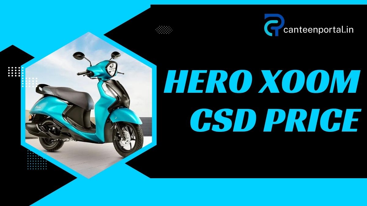 Hero Xoom CSD Price