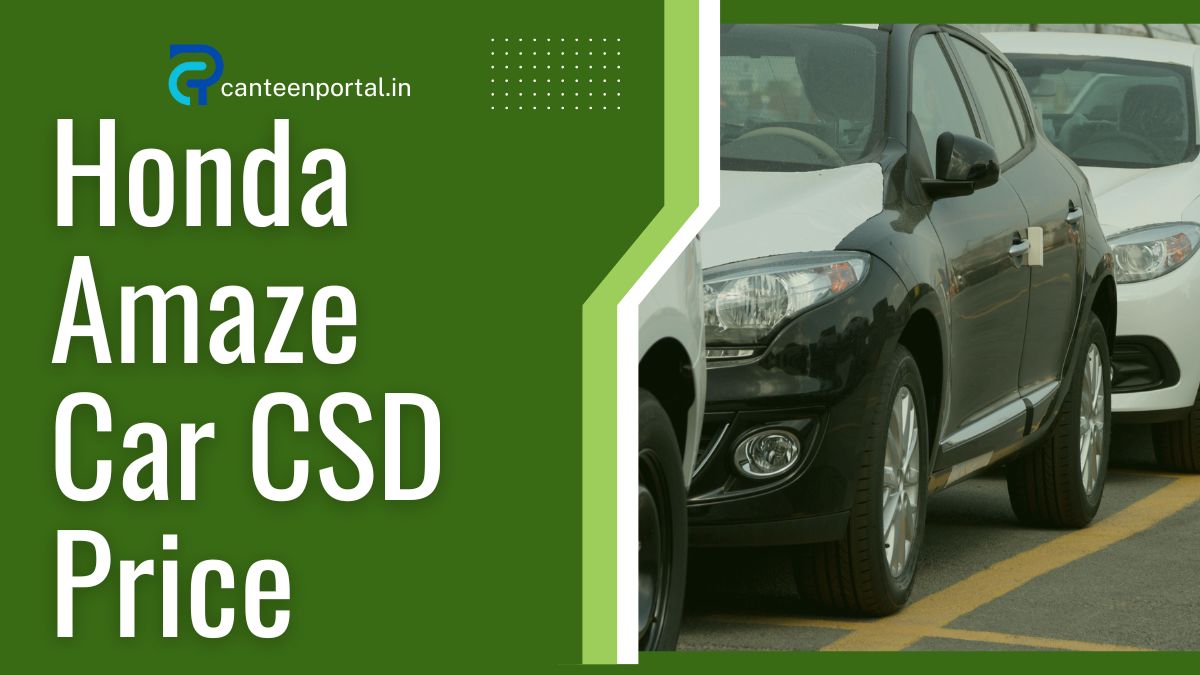 Honda Amaze CSD Price