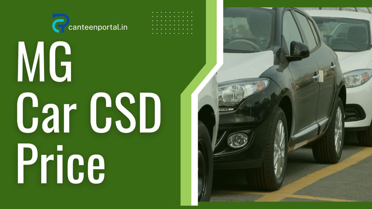 CSD MG Car Price