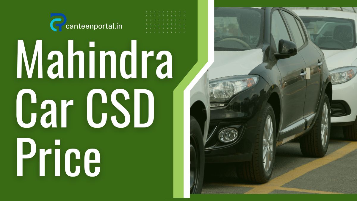 CSD Mahindra Car Price