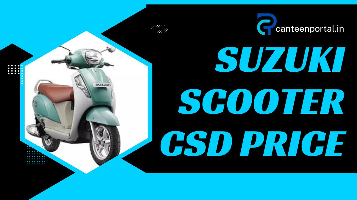 CSD Suzuki Scooter Price List