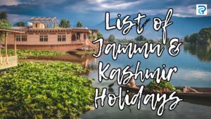 Public Holidays 2025 in Jammu & Kashmir