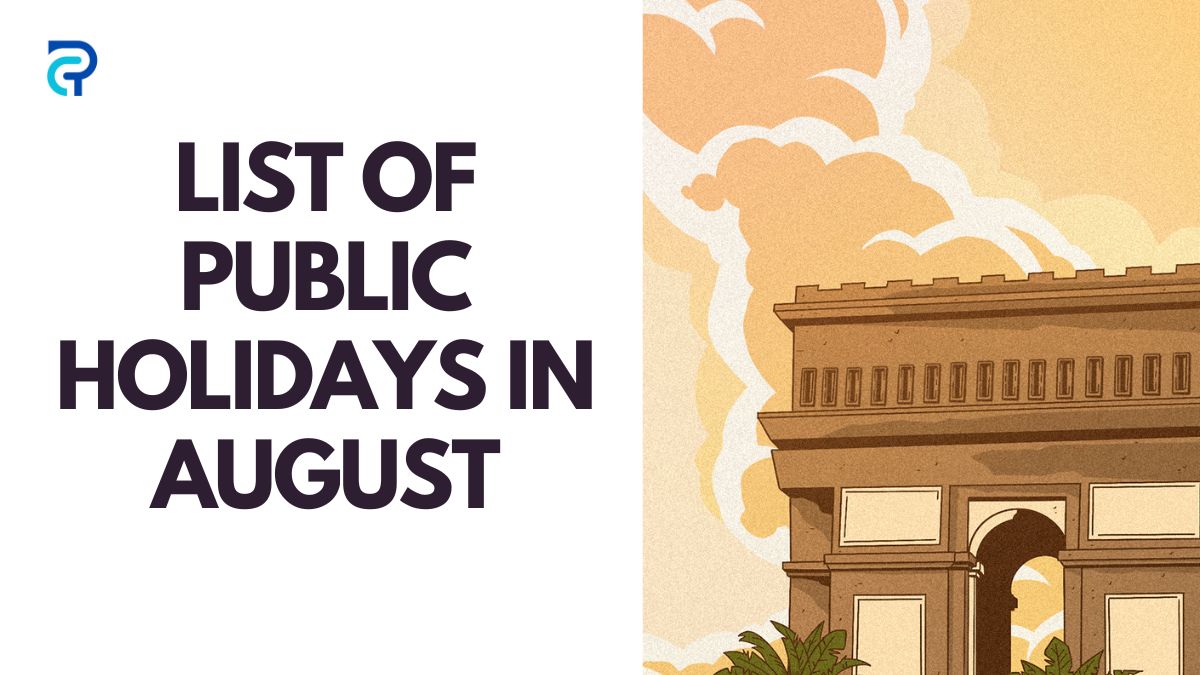 Public Holidays in August 2025