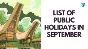 Public Holidays in September 2025